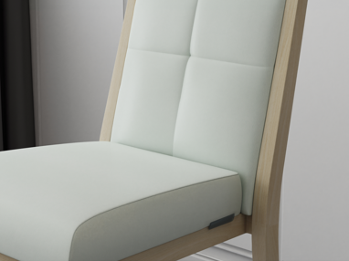 વેચાણ માટે નવું લાકડાનું અનાજ એલ્યુમિનિયમ ડાઇનિંગ બારસ્ટૂલ YG7188 Yumeya 11