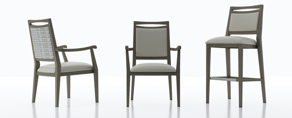 Karrige e kafenesë Yumeya Chairs prej alumini-1 16