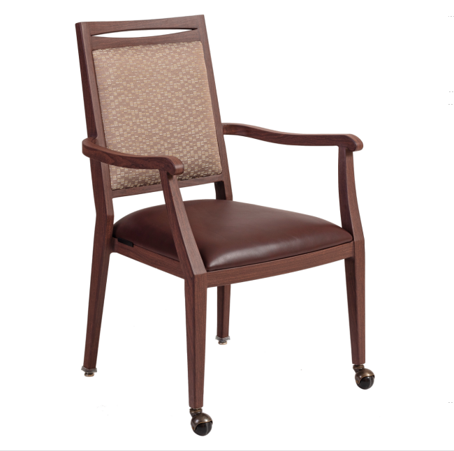 Yumeya's Metal Wood Grain Senior Living Chair nije samo trajna izdržljivost, već i dobar izgled 9
