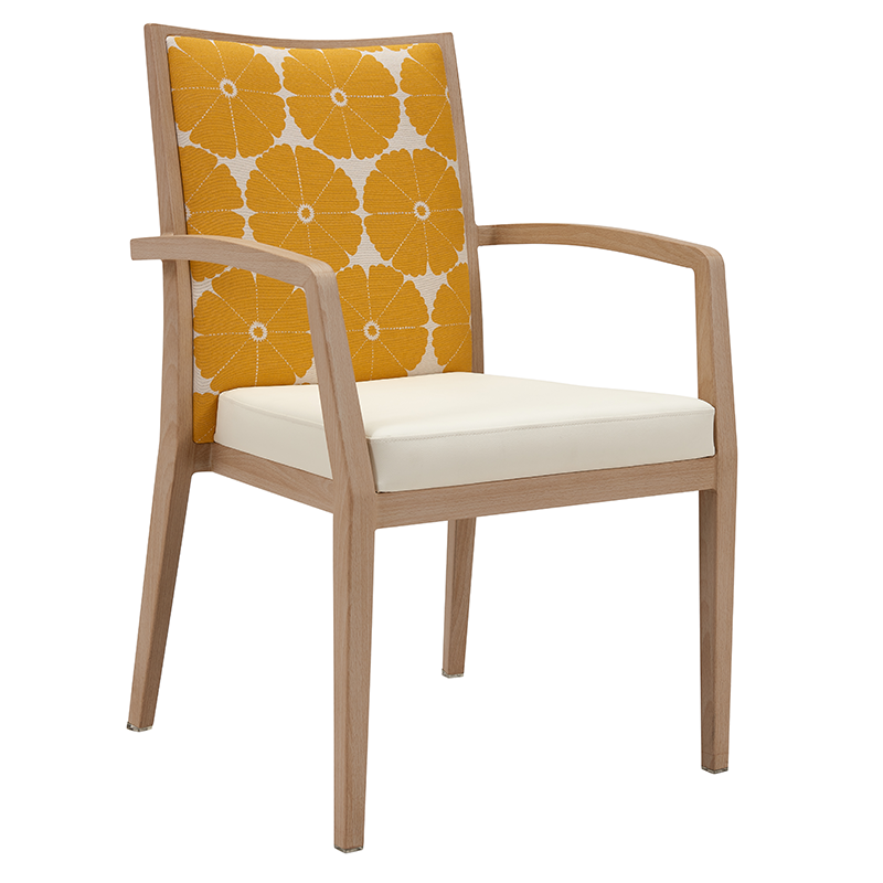 Bulk dining room chairs with arms for elderly for sale | Yumeya Furniture 8