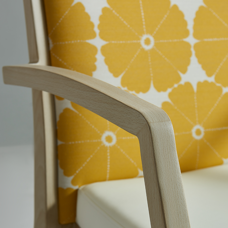 Bulk dining room chairs with arms for elderly for sale | Yumeya Furniture 10