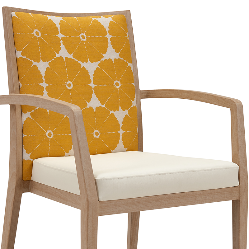 Bulk dining room chairs with arms for elderly for sale | Yumeya Furniture 13