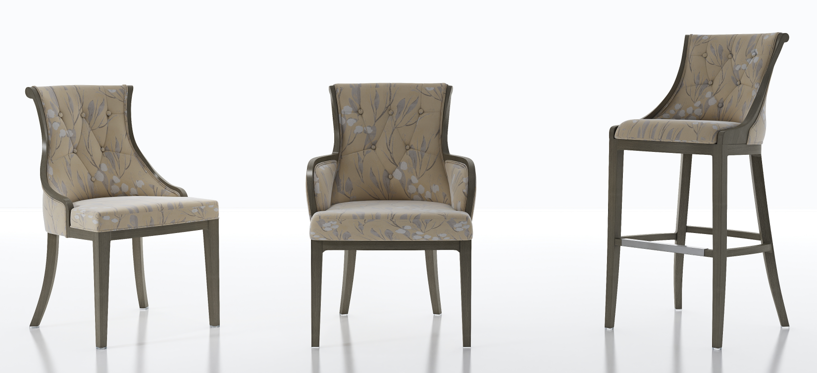 Yumeya use Tiger Powder Coat to get a clear and durable wood grain 9