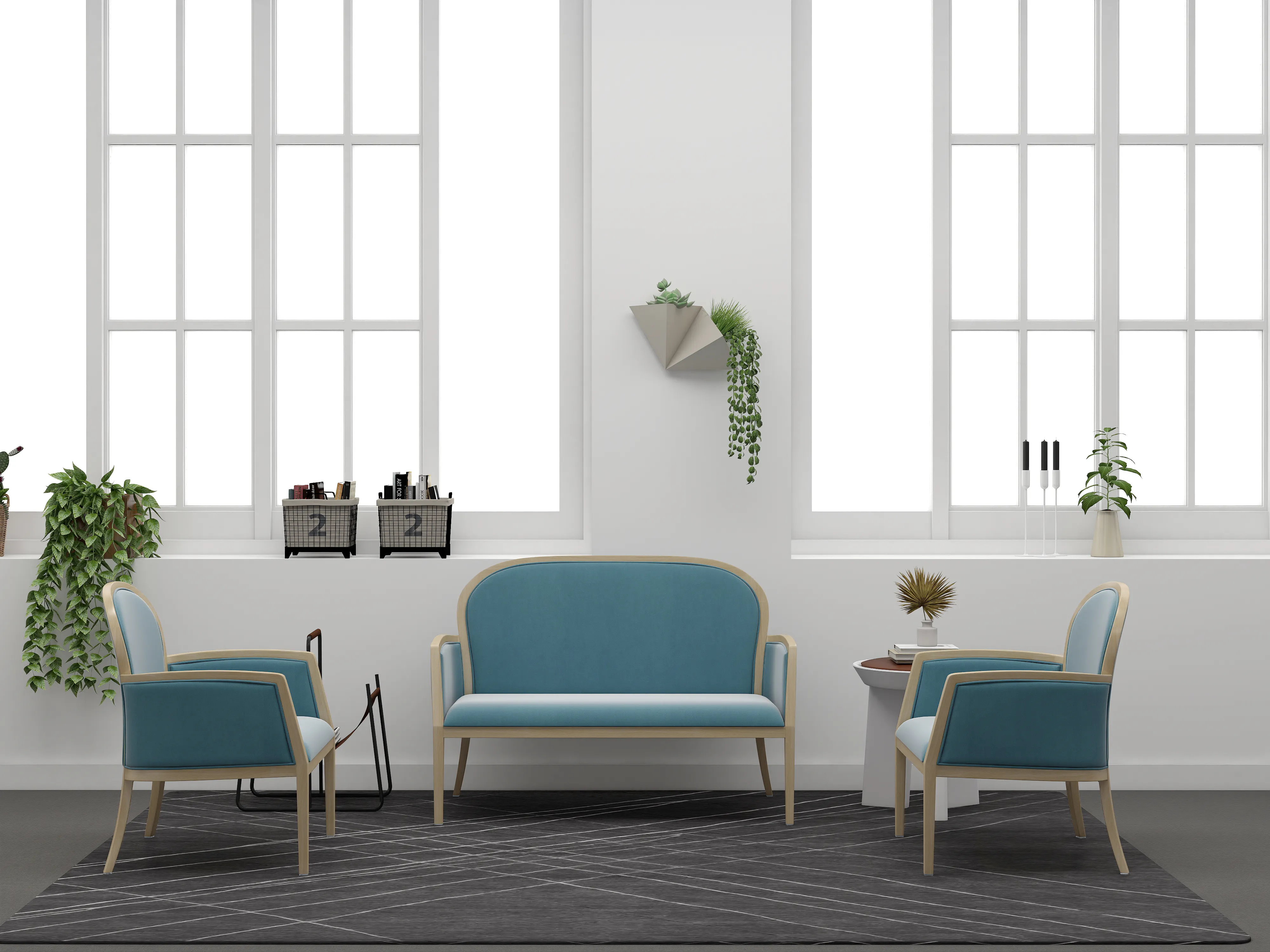 Hotel Banquet Furniture -carane kanggo Ngenali Corner -Cut Furniture Furnitur 1