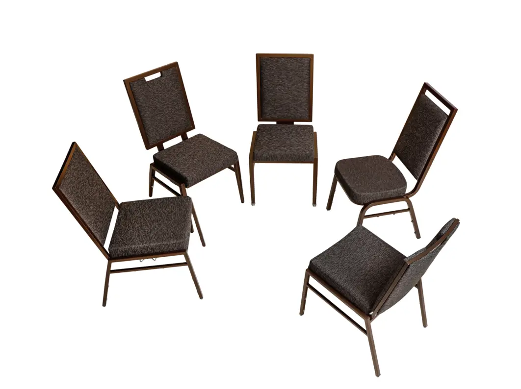 እንግዳ ተቀባይነት Armchairs Yumeya ወንበሮች የምርት ስም 4