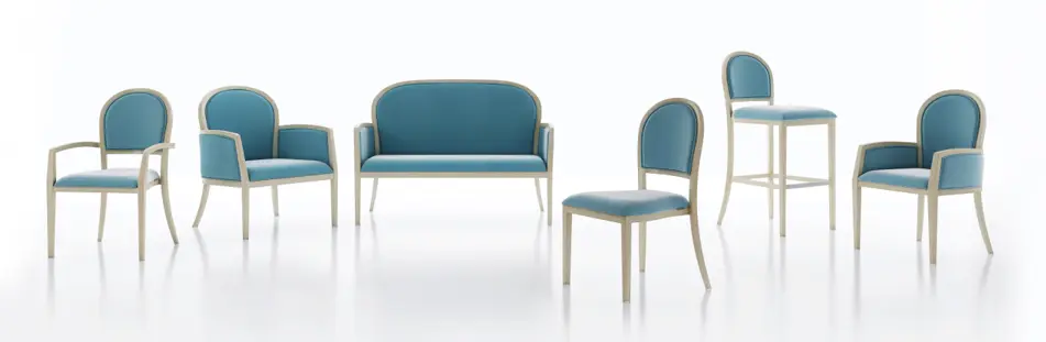 Cadires de metall de la marca Yumeya Chairs per a cafeteria 8