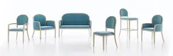Cadires de metall de la marca Yumeya Chairs per a cafeteria 8
