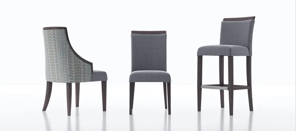 Proveïdor de cadira petita entapissada amb braços de la marca Yumeya Chairs 7