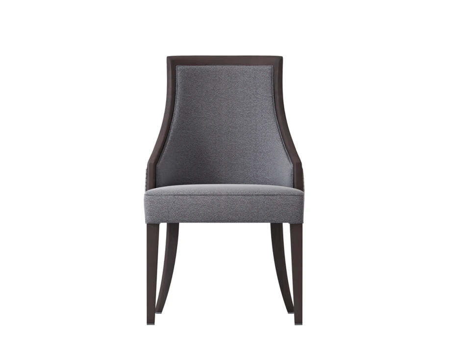 YSM022 Yumeya new aluminum wood grain dining upholstery arm chair for sale 1