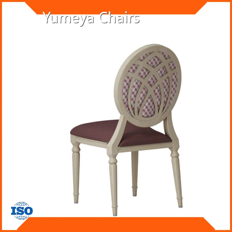Yumeya Chairs Brand Metal Bar scabella cum Back Supplier 1