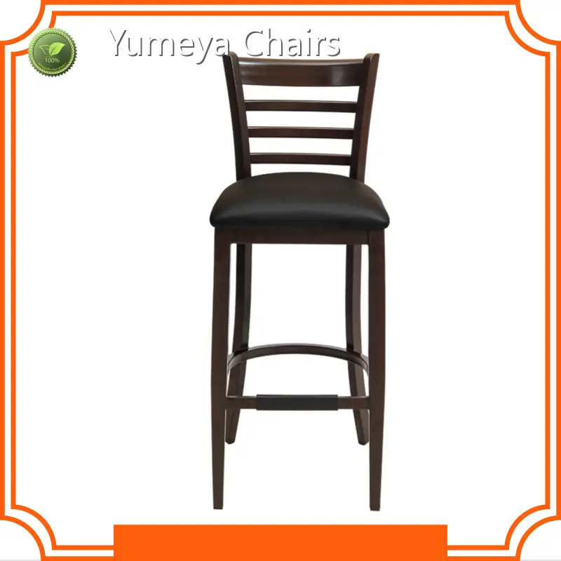 Yumeya Chairs Brand Metal Restaurant Bar Stools Factory 1