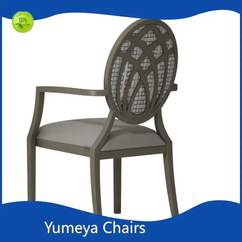OEM aliminyòm bankè chèz Yumeya chèz 1