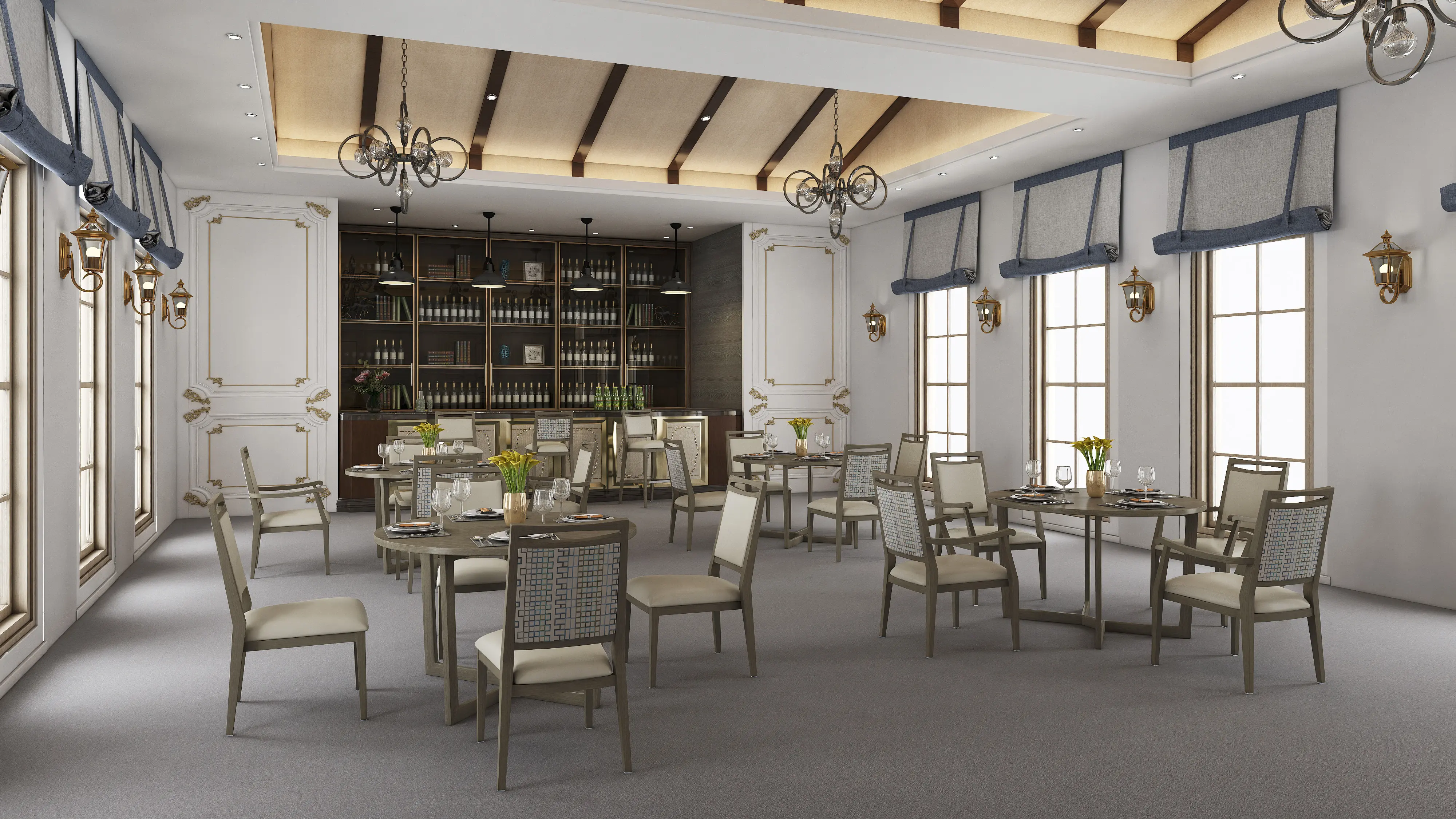 Yumeya Chairs Marca Pink Cafe Chairs Factory 14