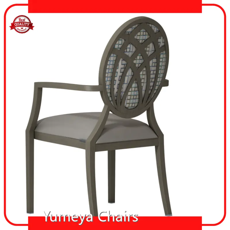 Yumeya Chairs Brand Black Metal Cafe កៅអី 1