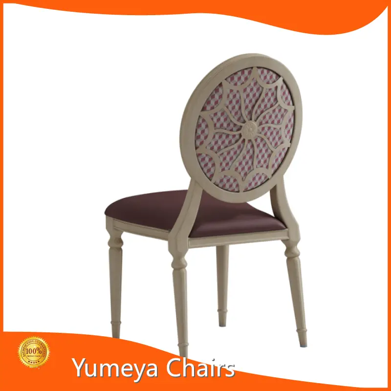 Арнайы қызғылт дәмхана орындықтары Yumeya орындықтары 1