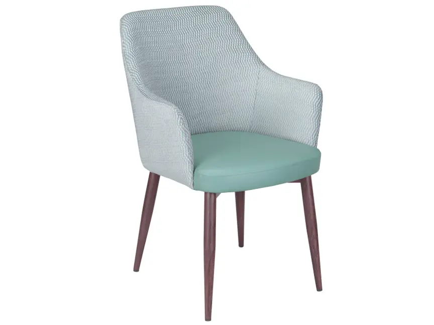 Custom Aluminum Cafe Chair 2.0 Yards Yumeya Furniture 4