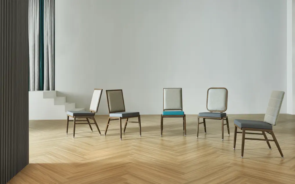 Stackable Banquet Chairs Wholesale Can Be Stacked 10pcs Bulk Buy H910*SH470*W470*D580mm Yumeya Furniture 5