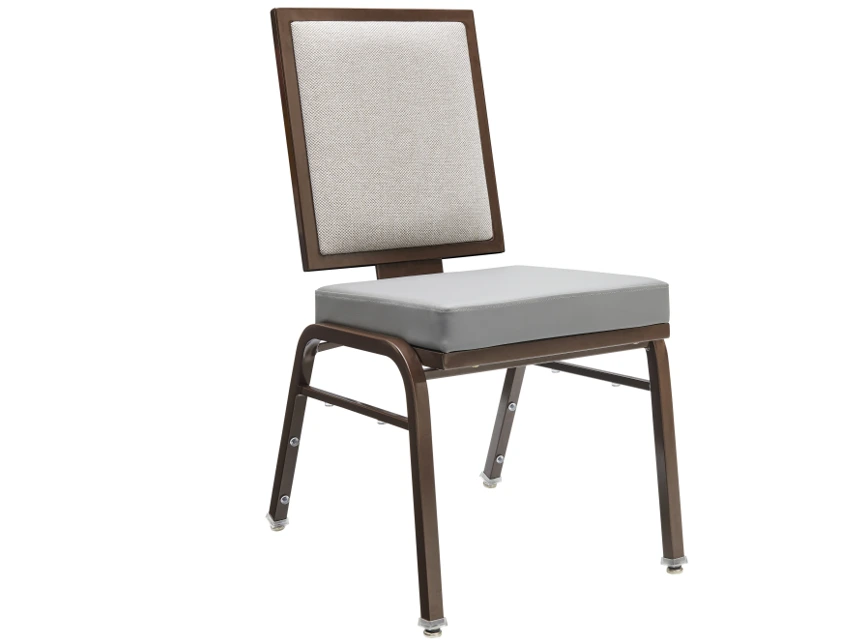 Vierkantige rug aluminium Flex Back Canquet Stoel Pasgemaak YY6138 Yumeya 1