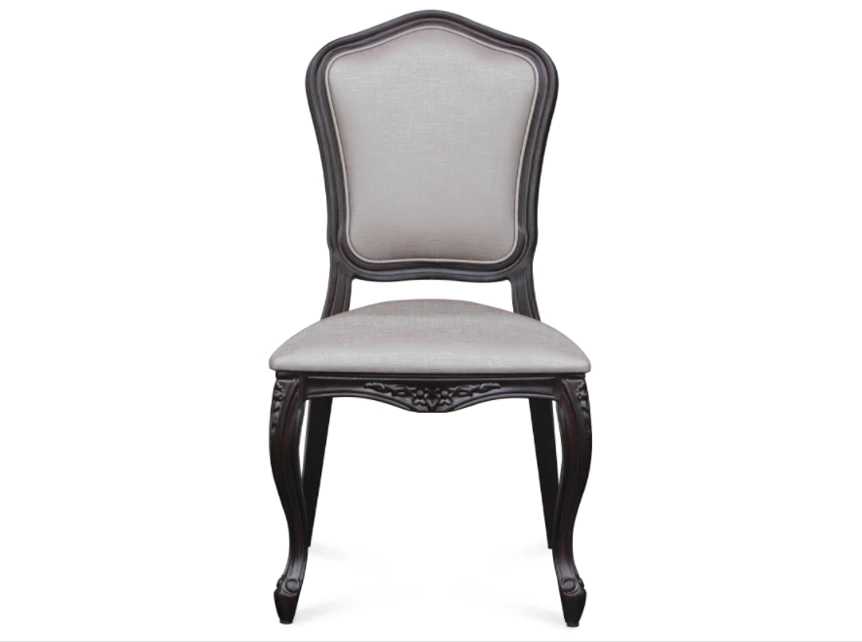 Silla de café moderna de aluminio de grano de madera de estilo francés YL1350 Yumeya 1