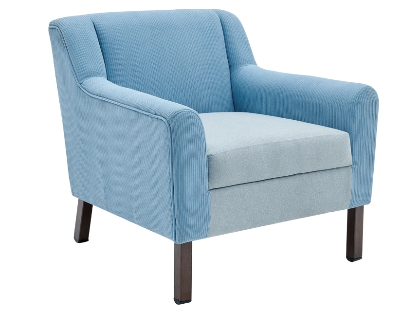 Luxury նախագծված ավագ կենդանի Single Sofa Ballk- ի վաճառք YSF1114 Yumeya 1