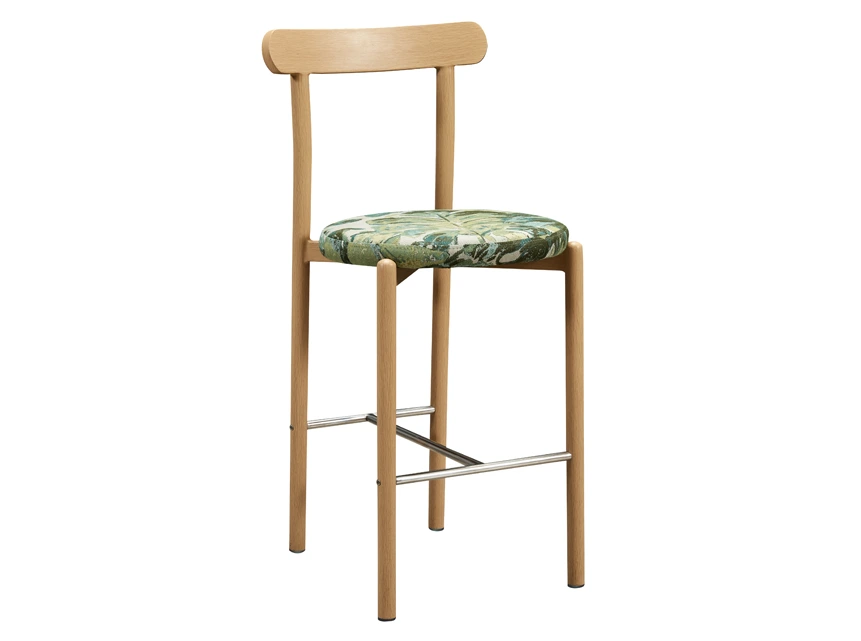 Elegan Metal Kai Tingali Barstool ngaropéa YG7256-FB Yumeya 1