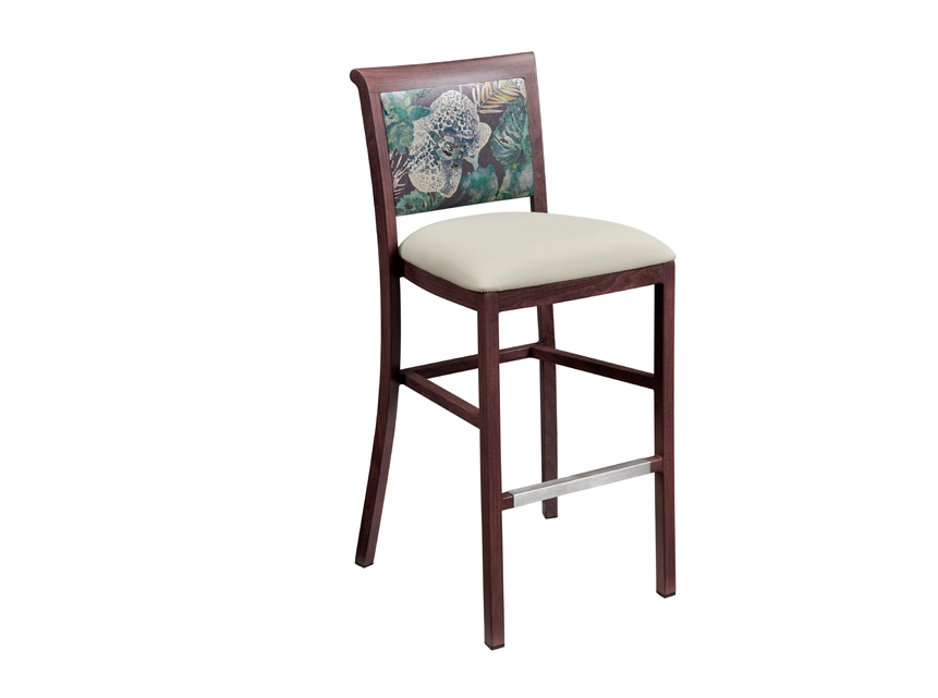 Puawai Puawai Rakau Witi wharekai Barstool Whakaritea YG7193 Yumeya 1