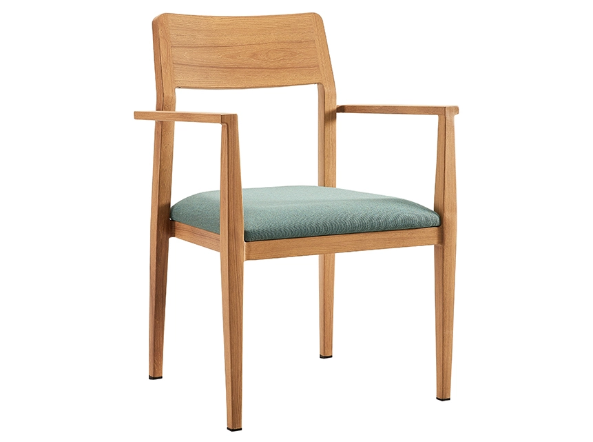 כיסא כורסה למסעדה עם טרסה פנימית-חיצונית YW5709H 1