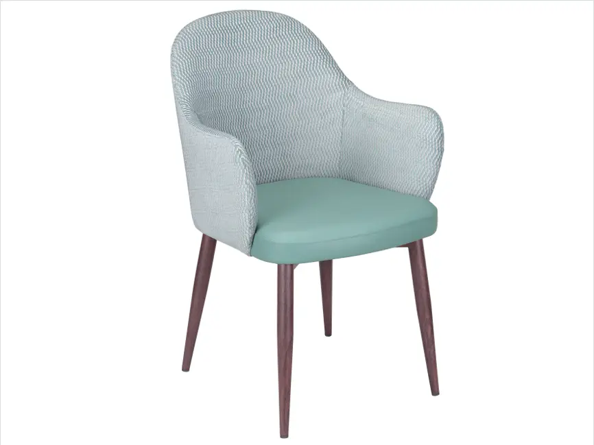 Yumeya Furniture Brand Aluminium Cafe Chairs 2.0 Yards 4