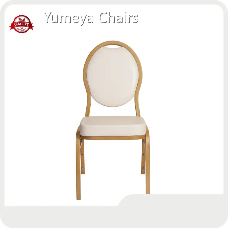 Yumeya Chairs Brand Steel Dining Table for Hotel Factory 1