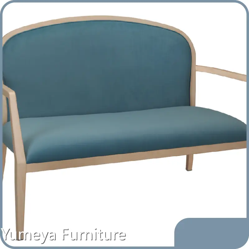 Nursing Home 40000 Psc Per Month H910*SH450*W1200*AW1300*D710 Modern Dining Sofa 100pcs Yumeya... 1