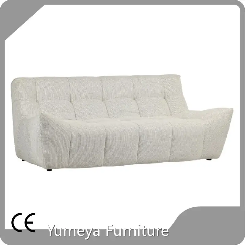 Yumeya Furniture H800*W2100*D950 Carton Modern Dining Sofa 1