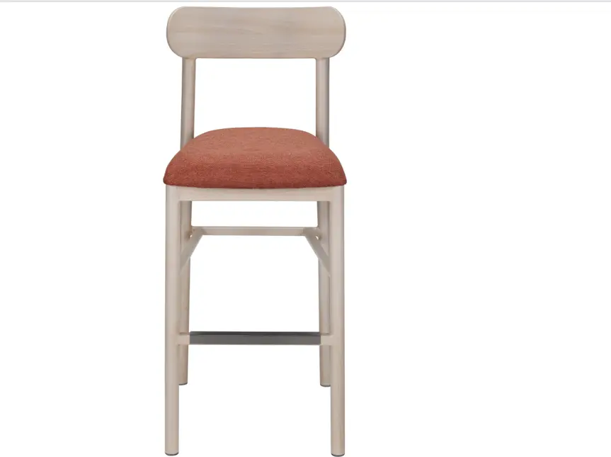 Yumeya Furniture Aluminum Bar Stools with Arms H1050*SH760*W440*D540mm Hotel 2