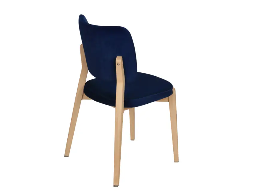 Yumeya Furniture Commercial Side Chairs Brand H850*SH470*W450*D490mm Can Not Be Stacked Custom 4