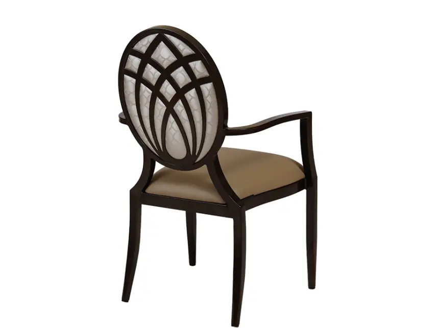 Wood Grain Metalcafe Style Dining ChairsYumeya Furniture Company 3