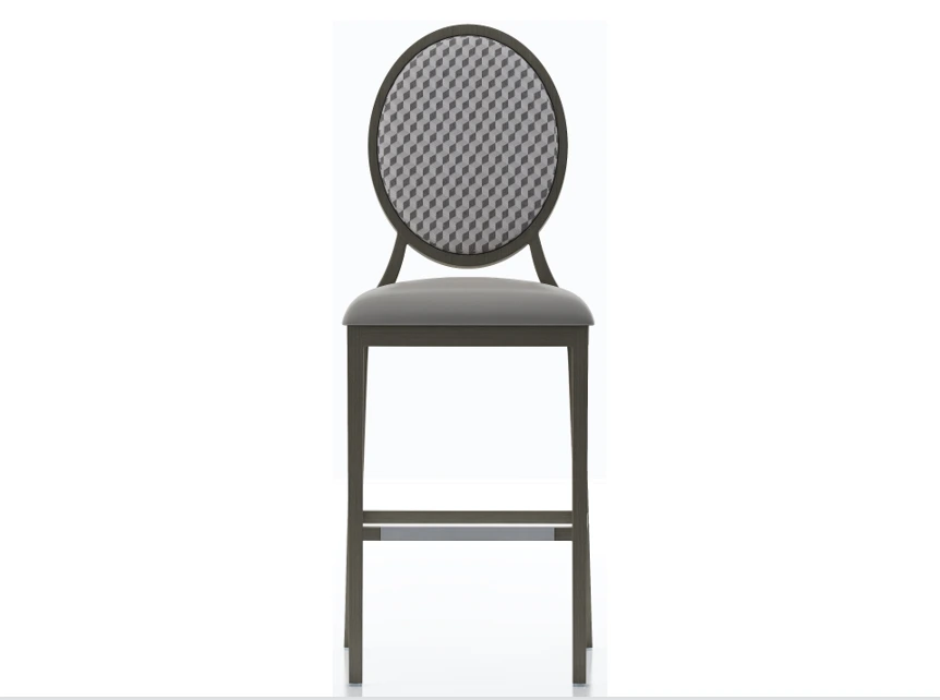 Tabouret de salle à manger en aluminium avec ventilateur de luxe YG7200-PB Yumeya 1