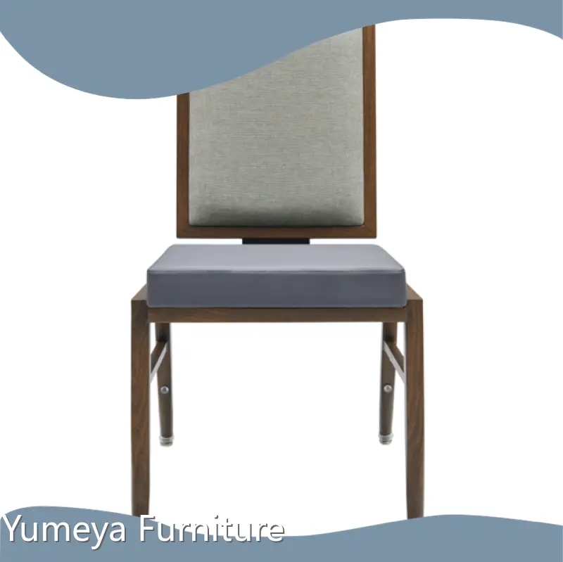 Hotel Desk Furniture Can Be Stacked 10pcs Yumeya Furniture 1