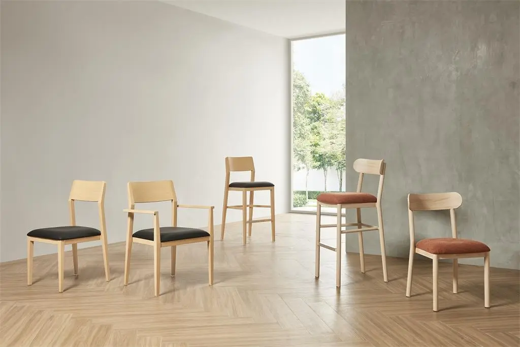 Maanindot ug klase sa komersiyal nga stool alang sa restawran ug cafe YG7224 Yumeya 1