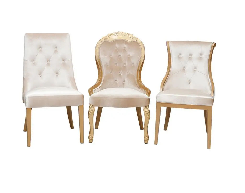 Chaise de mariage de chaise de banquet d'hôtel de grain en bois en métal de luxe YSM006 Yumeya 1
