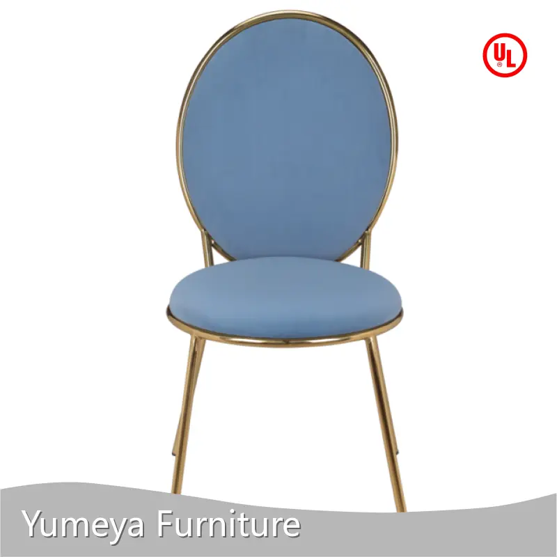 Wholesale Cafe Stainless Steel Dining Chairs Yumeya Furniture Brand 1
