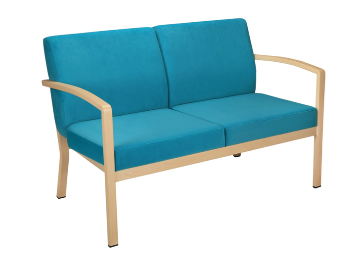 高齢者向けラブシート2人掛けソファ |夢屋家具