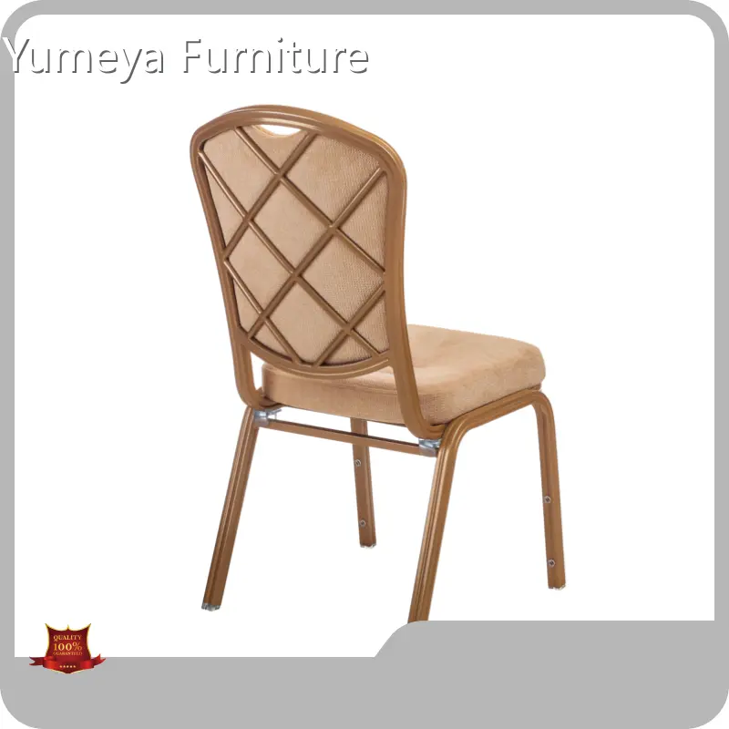 Quality Yumeya Furniture Brand Stackable Wedding Chairs 1