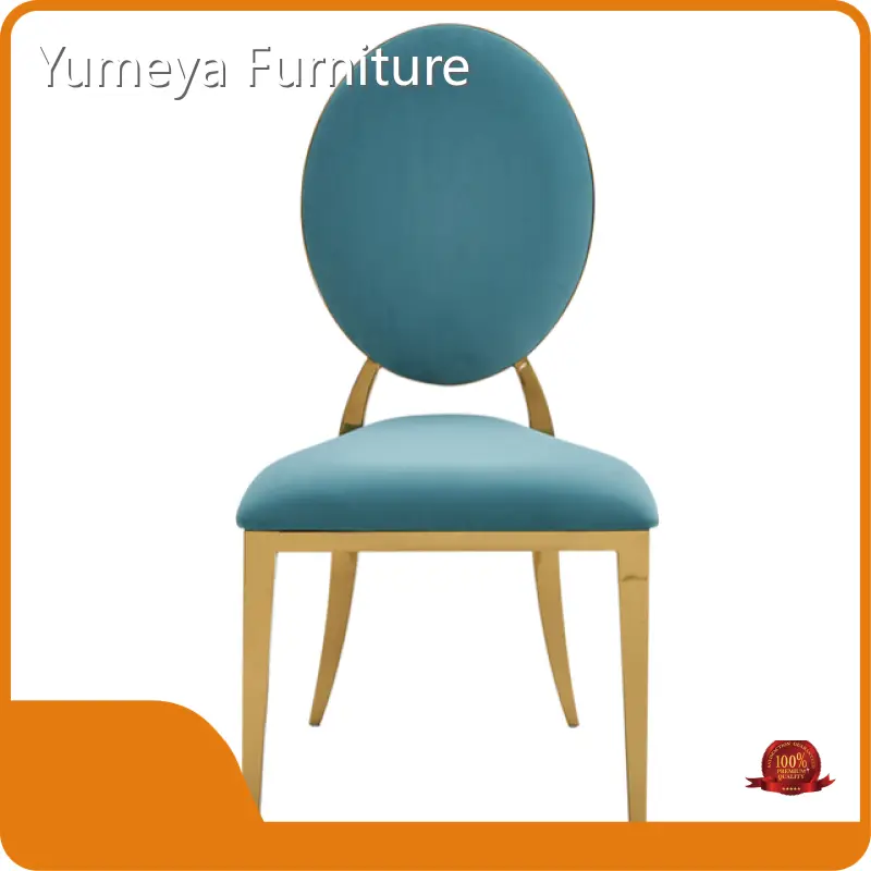 Yumeya Furniture Latest Stainless Steel Wedding Chair Contract 1