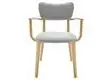 Luxury Restaurant Chairs H820*SH475*W460*AW580 *AH660*D565mm Yumeya Furniture Can Be Stacked for 5pcs (frame) Custom 0.35 Yards 2