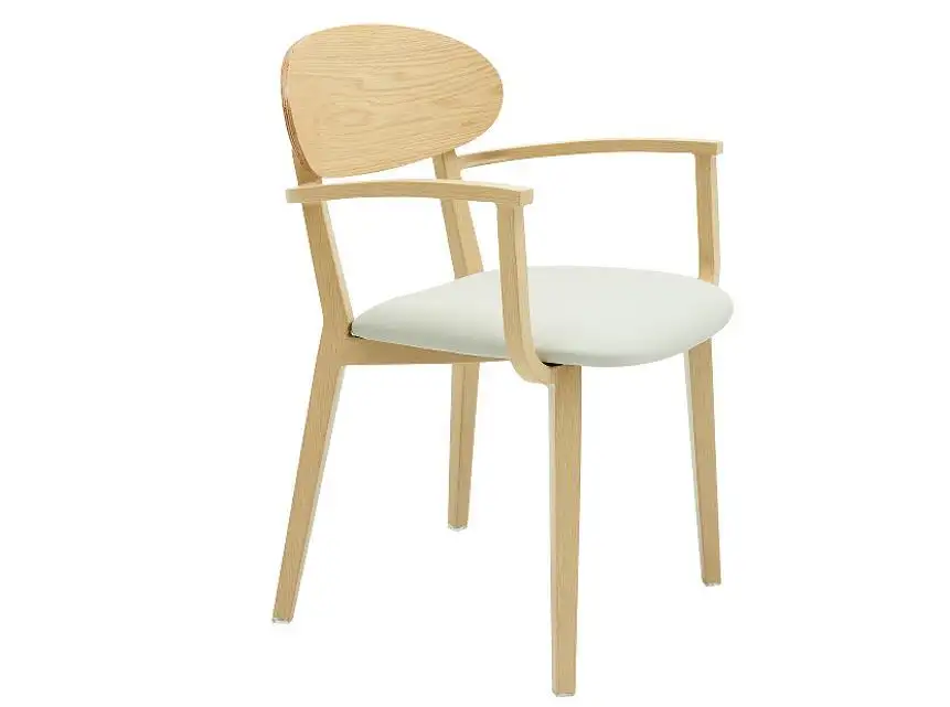 Yumeya Furniture Restaurant Chair Supply Brand 0.35 Yards Can Be Stacked for 5pcs(frame) 4