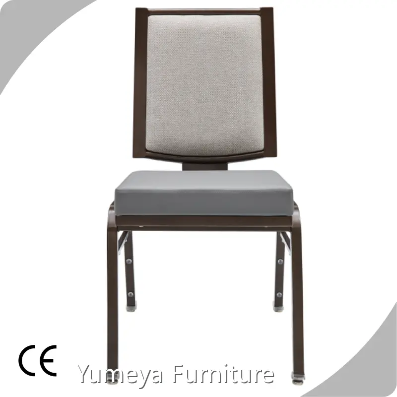 Yumeya Furniture Hotel Banquet Chairs Brand Can Be Stacked 5pcs H900*SH475*W460*D580mm Hotel 1