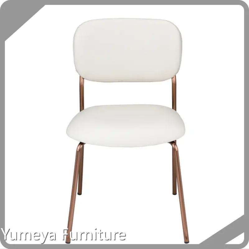 Yumeya Furniture - Stainless Steel Dining Chairs Can Not Be Stacked Cafe 1