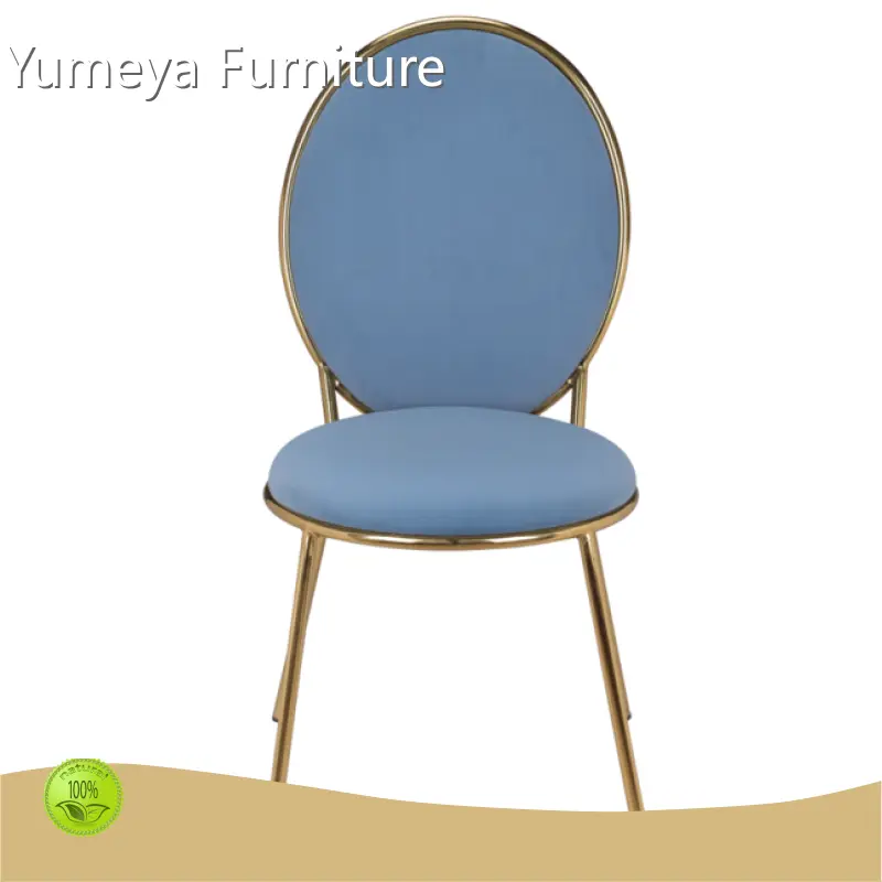 Stainless Steel Dining Chairs Cafe Yumeya FurnitureH940*SH475*W460*D565mm Can Not Be Stacked 1