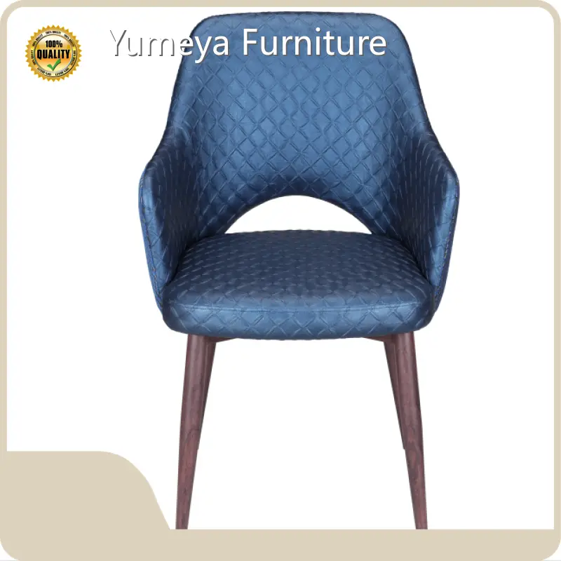 Yumeya Furniture Commercial Dining Chairs with Arms Can Not Be Stacked / H500*AW580*SW500*SD530*D625mm 1