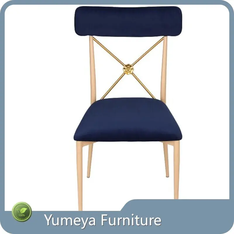 Small Side Chair H815*SH460*W430*D575 Frame Can Be Stacked 5pcs Yumeya Furniture 1