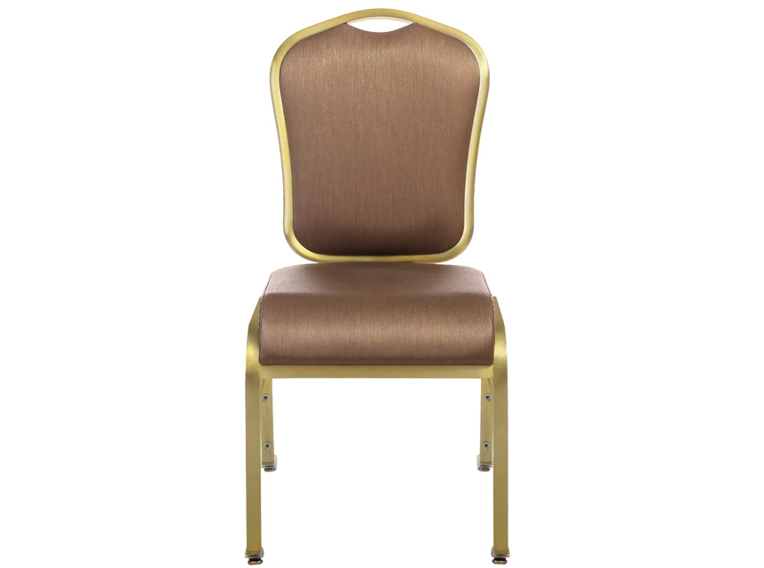 Chaise de banquet empilable en gros chaise d'hôtel en aluminium à dossier flexible YY6112 Yumeya 1